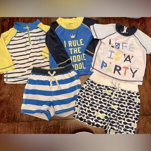 Lot of 6-12 Month Baby GAP Boy Swimwear
